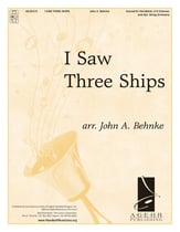 I Saw Three Ships Handbell sheet music cover